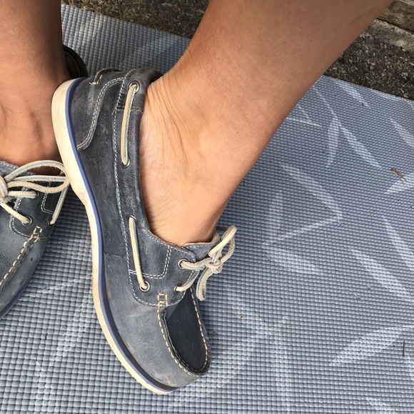 Timberland blue shoe - Picture 8 of 10